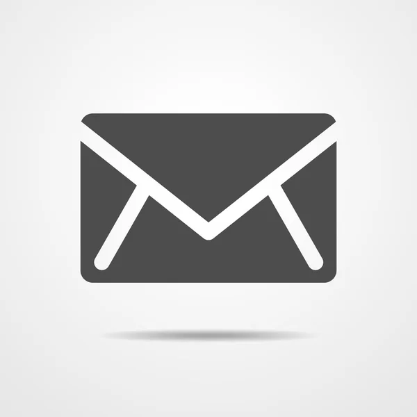 Eenvoudige envelop icon - vectorillustratie. — Stockvector