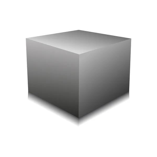 Cube - illustration vectorielle . — Image vectorielle