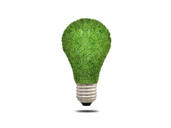Ökologie Glühbirne Energiekonzept — Stockfoto