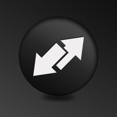 Siyah düğme okları ile