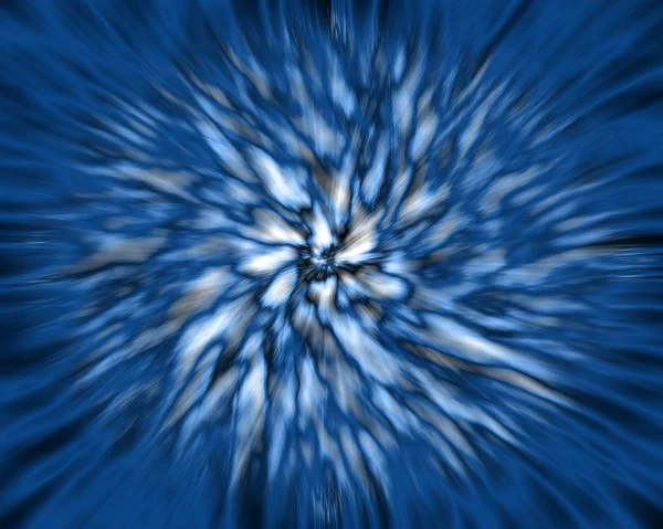 Abstract blue background, explosion — Stock Photo, Image
