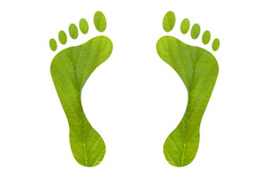 Yeşil ayak basmak insan