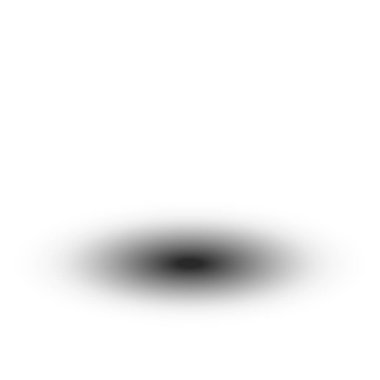 Beyaz arka planda yumuşak bulanık oval gölge şeklinde bir grafik öğesi. Nesnelerin yüzeyde derinlik, hacim ve gerçekçi bir şekilde yerleştirilmesi için vektör illüstrasyonuName.