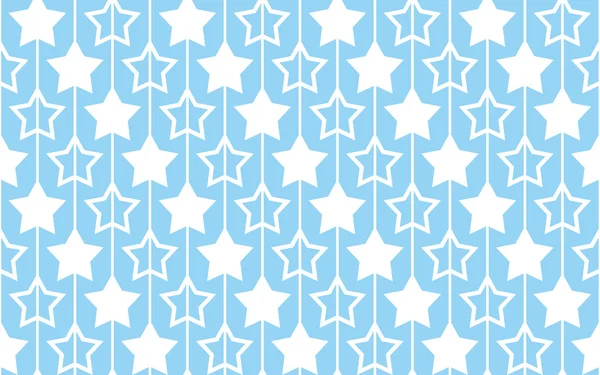 Seamless pattern with stars on blue background. — Stock Photo, Image