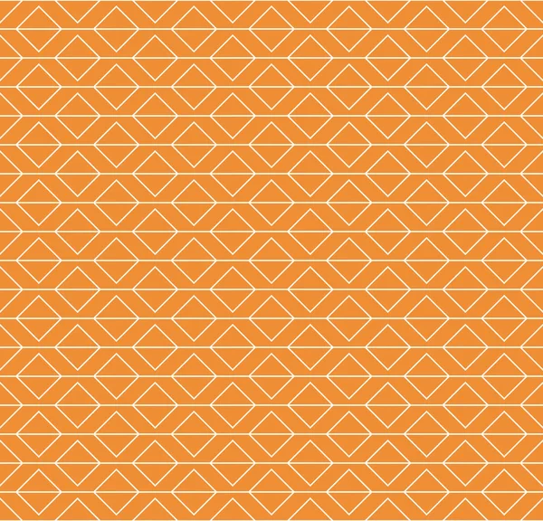 Pola geometris oranye tak berjahit — Stok Foto