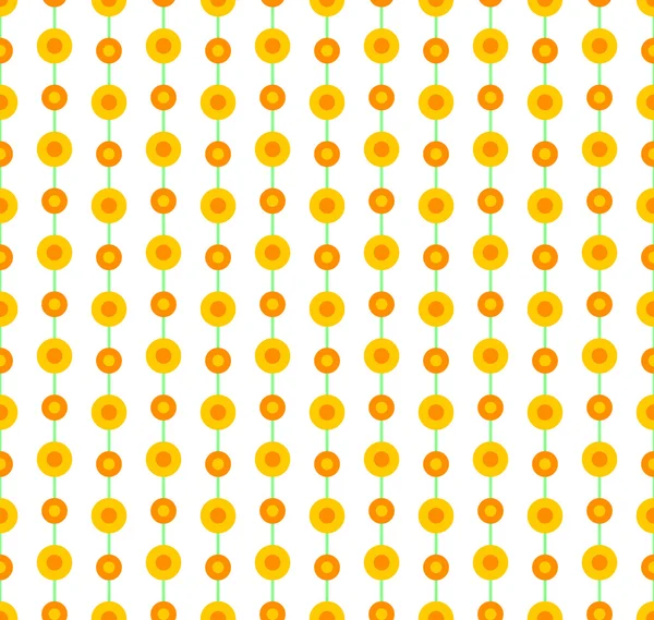 Бесшовный рисунок с точками польки — стоковое фото