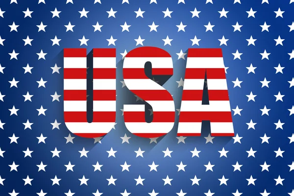 Illustratie van Usa symbolen — Stockfoto