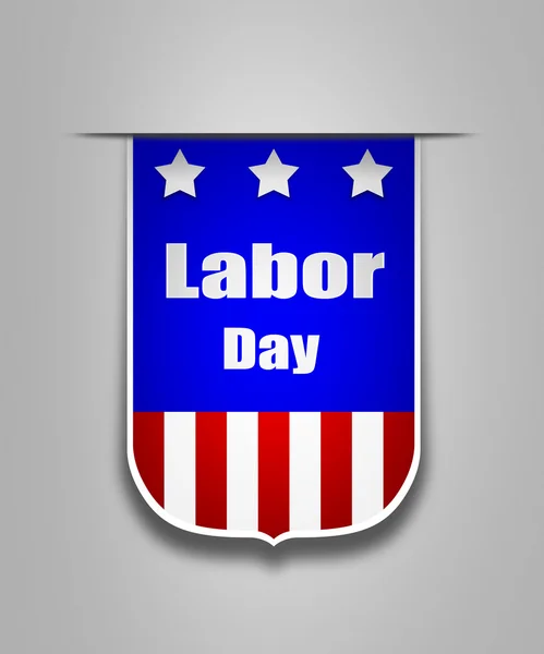 Ribbon on the american Labor day — Stock Photo, Image