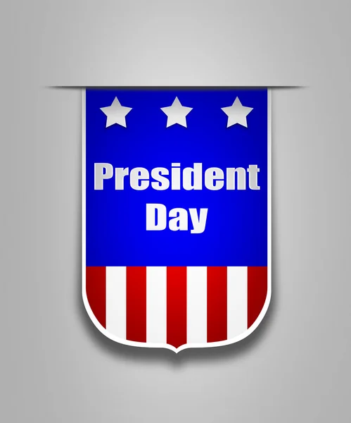 Ribbon on the american President day — Zdjęcie stockowe