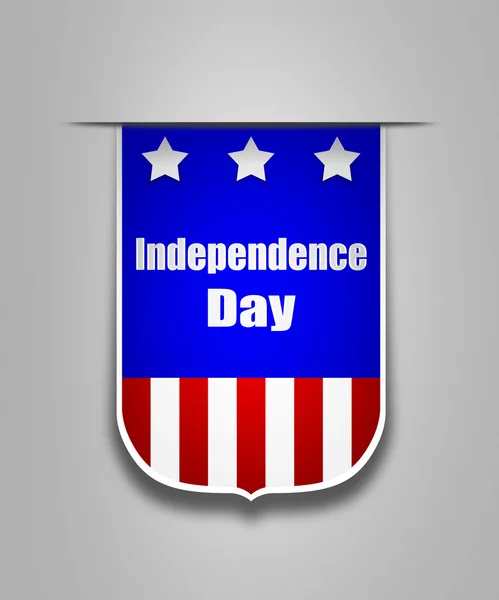 Ribbon on the american Independence day — Stock Photo, Image