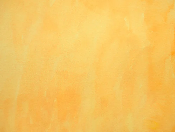 Fatto Mano Disegnato Mano Colore Pastello Grunge Giallo Acquerello Texture — Foto Stock