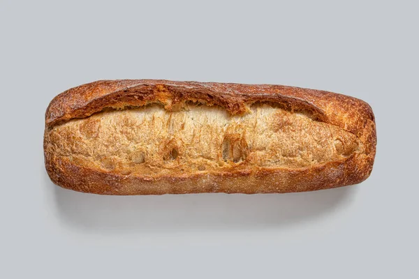 Φρέσκια Μίνι Μπαγκέτα Τραγανή Χρυσή Κρούστα Ψημένη Γαλλικό Φούρνο Ελαφρύ — Φωτογραφία Αρχείου