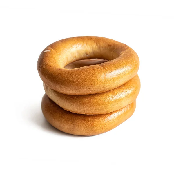 Sweet Bagels Traditional Russian Bread Product Form Ring Oval Long — Stock Fotó
