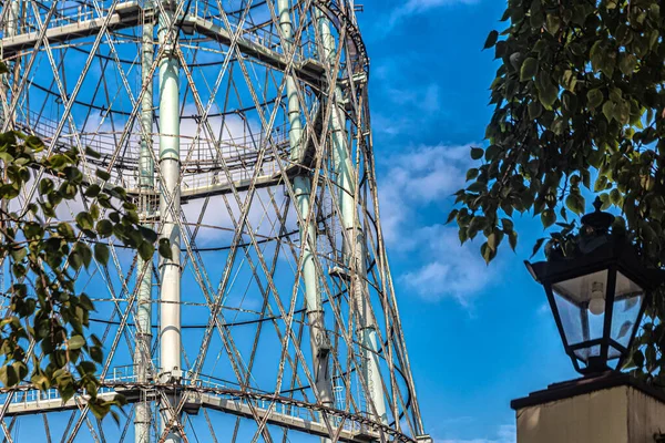 Moskau Russland 2021 Fragment Des Schuchow Turms Aus Den Jahren — Stockfoto