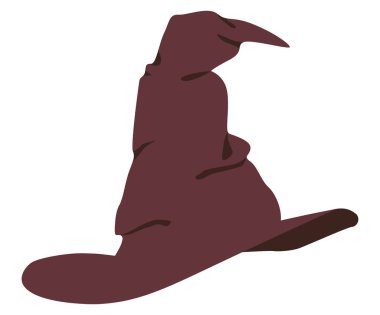 Collection of vintage wizard hats perfect for costume designs, halloween themes, or magical illustrations.