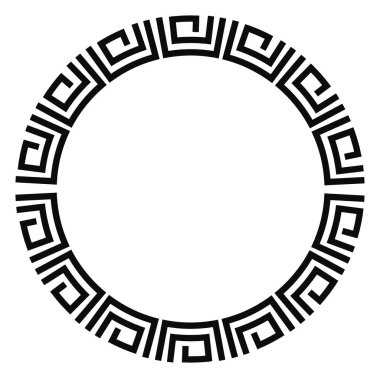 Çok yönlü tasarım kullanımı için geometrik modeller içeren karmaşık siyah beyaz çerçeve.