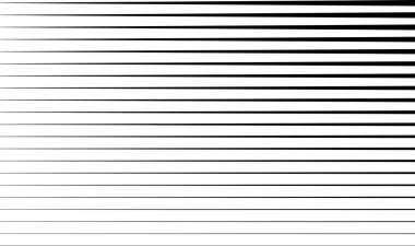 Sanatsal arkaplanlar için siyah ve beyaz çizgili minimalist soyut tasarım.