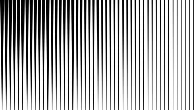 Yaratıcı tasarımlar için minimalist bir zemin oluşturan dikey siyah ve beyaz çizgili bir desen.