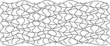 Yaratıcı ve modern tasarım elementleri için mükemmel, çarpık çizgiler içeren dinamik dalgalı bir ızgara deseni..