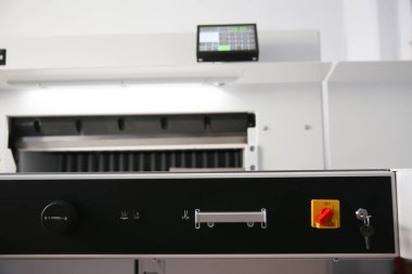 Typography ekipmanları, iş yeri. Yazdırma ekipmanı.