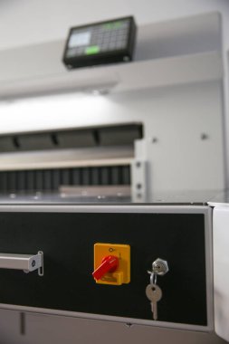 Typography ekipmanları, iş yeri. Yazdırma ekipmanı.