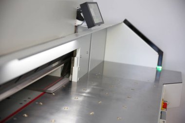 Typography ekipmanları, iş yeri. Yazdırma ekipmanı.