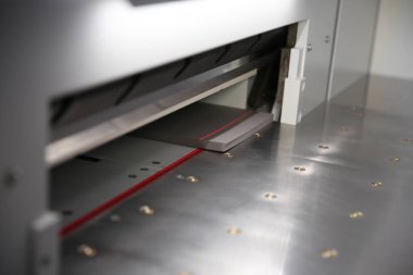 Typography ekipmanları, iş yeri. Yazdırma ekipmanı.