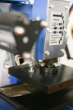 Typography ekipmanları, iş yeri. Yazdırma ekipmanı.