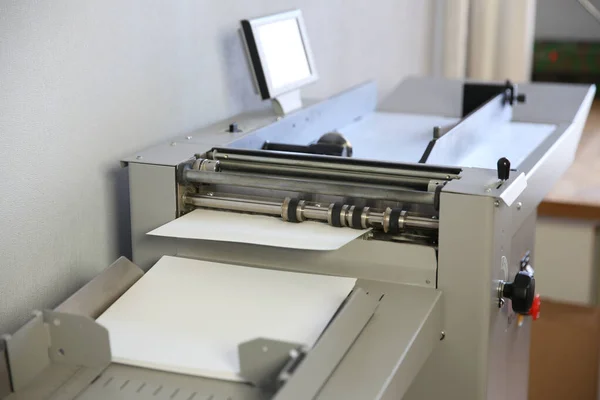 打字设备 工作场所 印刷设备 — 图库照片