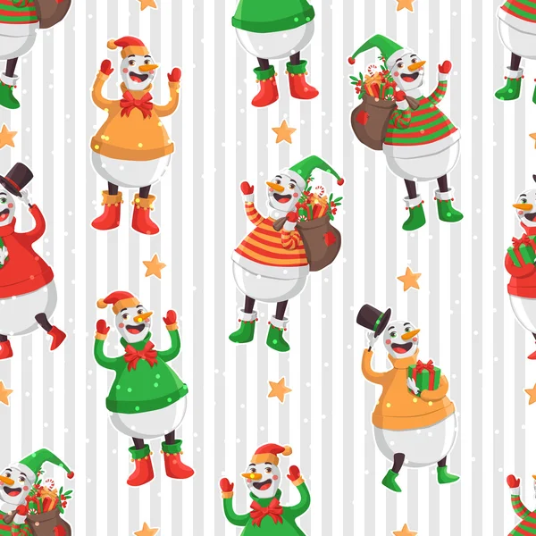 Merry Christmas pattern — Stock Vector