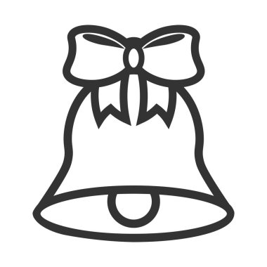 Evet. Noel, mutlu yeni yıl sembolü. İzole vektör ikonu, işaret, amblem, piktogram. Grafik ve web tasarımı için düz stil, logo. Bölüm 10