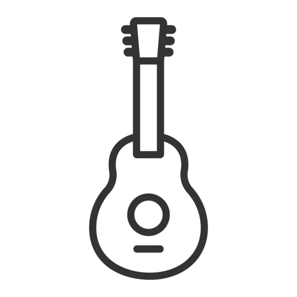 Icône Guitare Logo Symbole Signe Isolé Illustration Vectorielle Icônes Vectorielles — Image vectorielle