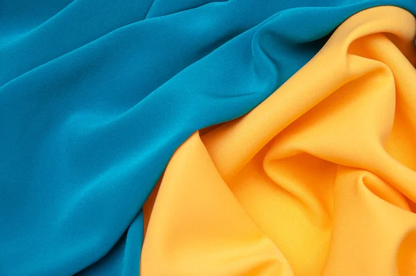Latar Belakang Abstrak Jaringan Kuning Yang Halus Latar Belakang Tekstil — Stok Foto