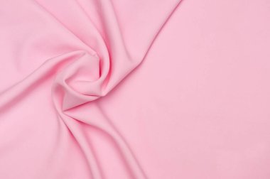 Pembe dokular pürüzsüz ve soyut. Tekstil arka planı. Kumaş duvar kağıdı. Grafik tasarım ögesi