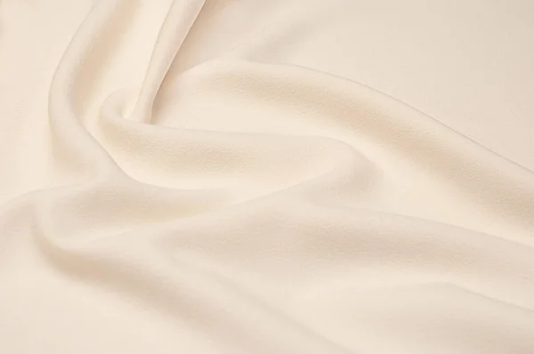 Tecido Marfim Elegante Liso Fundo Abstrato Fundo Têxtil Papel Parede — Fotografia de Stock