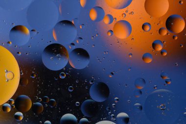 Uzay, gezegenler, Evren 'in soyut arka planı. Molekülün atomunun soyut modeli. Makro manzara. Boşluğun soyut arkaplanı. Biyoloji, fizik, kimya soyut geçmiş. Bulanık..