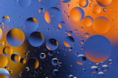 Uzay, gezegenler, Evren 'in soyut arka planı. Molekülün atomunun soyut modeli. Makro manzara. Boşluğun soyut arkaplanı. Biyoloji, fizik, kimya soyut geçmiş. Bulanık..