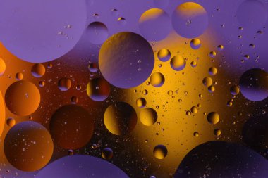 Uzay, gezegenler, Evren 'in soyut arka planı. Molekülün atomunun soyut modeli. Makro manzara. Boşluğun soyut arkaplanı. Biyoloji, fizik, kimya soyut geçmiş. Bulanık..