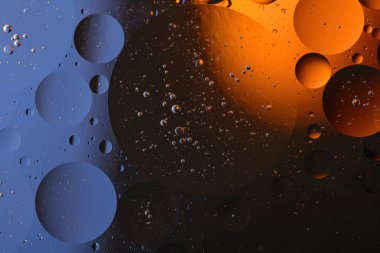 Uzay, gezegenler, Evren uzayı soyut arka plan. Molekülün atomunun soyut modeli. Makro fotoğrafçılık. Uzayın soyut arkaplanı, biyoloji, fizik, kimya. Seçici odak