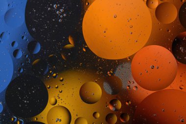 Uzay, gezegenler, Evren uzayı soyut arka plan. Molekülün atomunun soyut modeli. Makro fotoğrafçılık. Uzayın soyut arkaplanı, biyoloji, fizik, kimya. Seçici odak