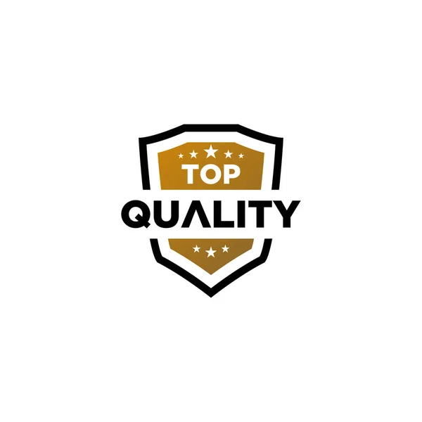 Top Qualität Gold Symbol Schild Vektor Vorlage — Stockvektor
