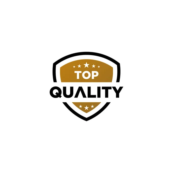 Top Qualität Gold Symbol Schild Vektor Vorlage — Stockvektor