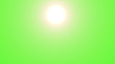 Yeşil Ekranda Güneş Işığı