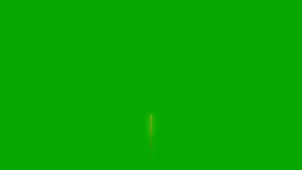Vuurwerk Achtergrond Van Het Groene Scherm — Stockvideo