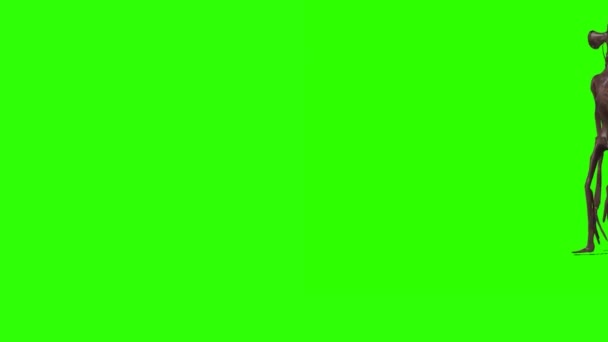 Siren Head Green Screen Idle Loop Stock Footage Video (100% Royalty-free)  1053045374