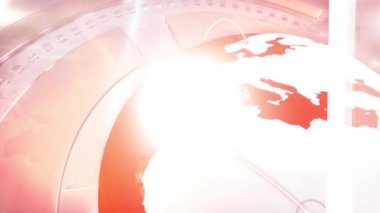 Dijital Dünya Haritası Haber Giriş Arkaplanı