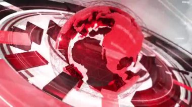 Dijital Dünya Haritası Haber Giriş Arkaplanı