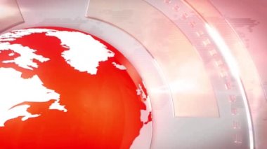 Dijital Dünya Haritası Haber Giriş Arkaplanı