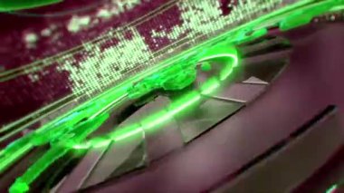 Dijital Dünya Haritası Haber Giriş Arkaplanı