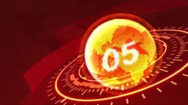 Dijital Dünya Haritası Haber Giriş Arkaplanı